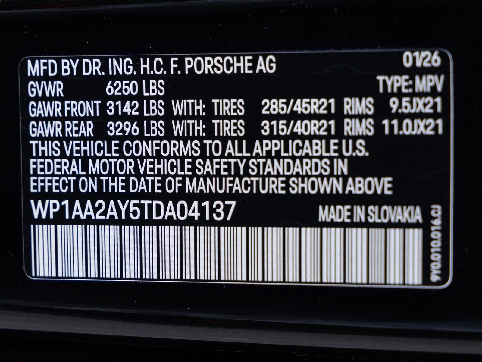 2026 Porsche Cayenne Cayenne