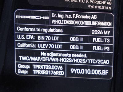 2026 Porsche Cayenne AWD