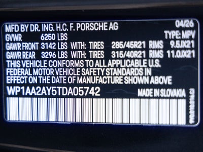 2026 Porsche Cayenne Cayenne