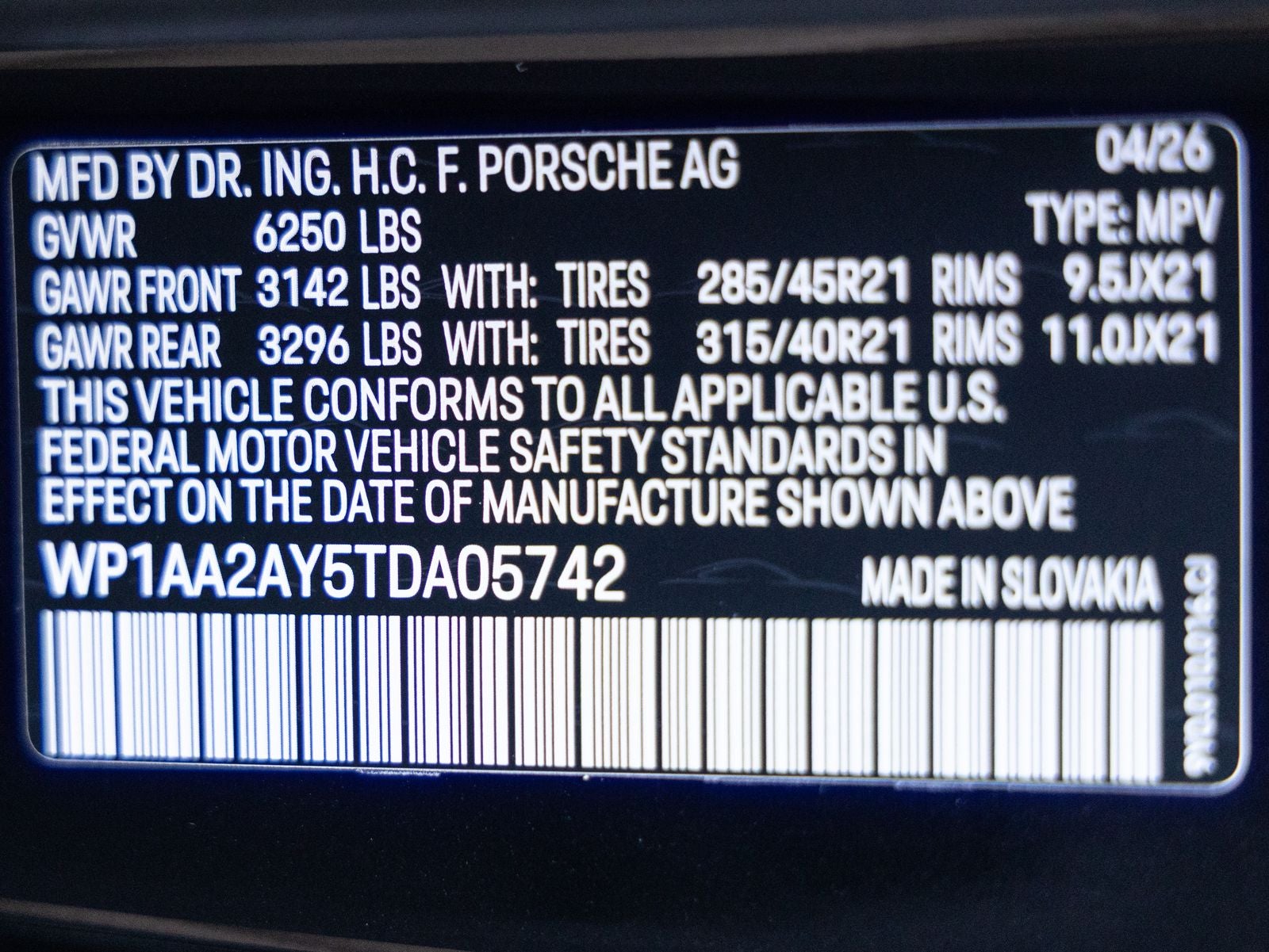 2026 Porsche Cayenne Cayenne