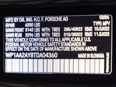 2026 Porsche Cayenne AWD