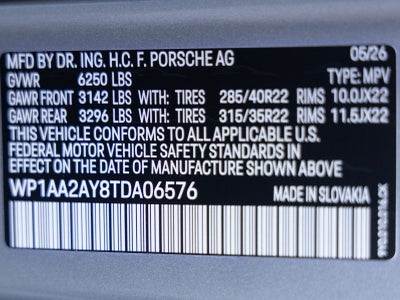 2026 Porsche Cayenne Cayenne