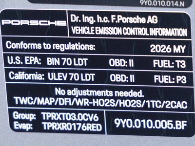 2026 Porsche Cayenne Cayenne