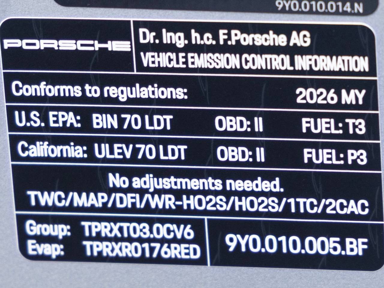 2026 Porsche Cayenne Cayenne