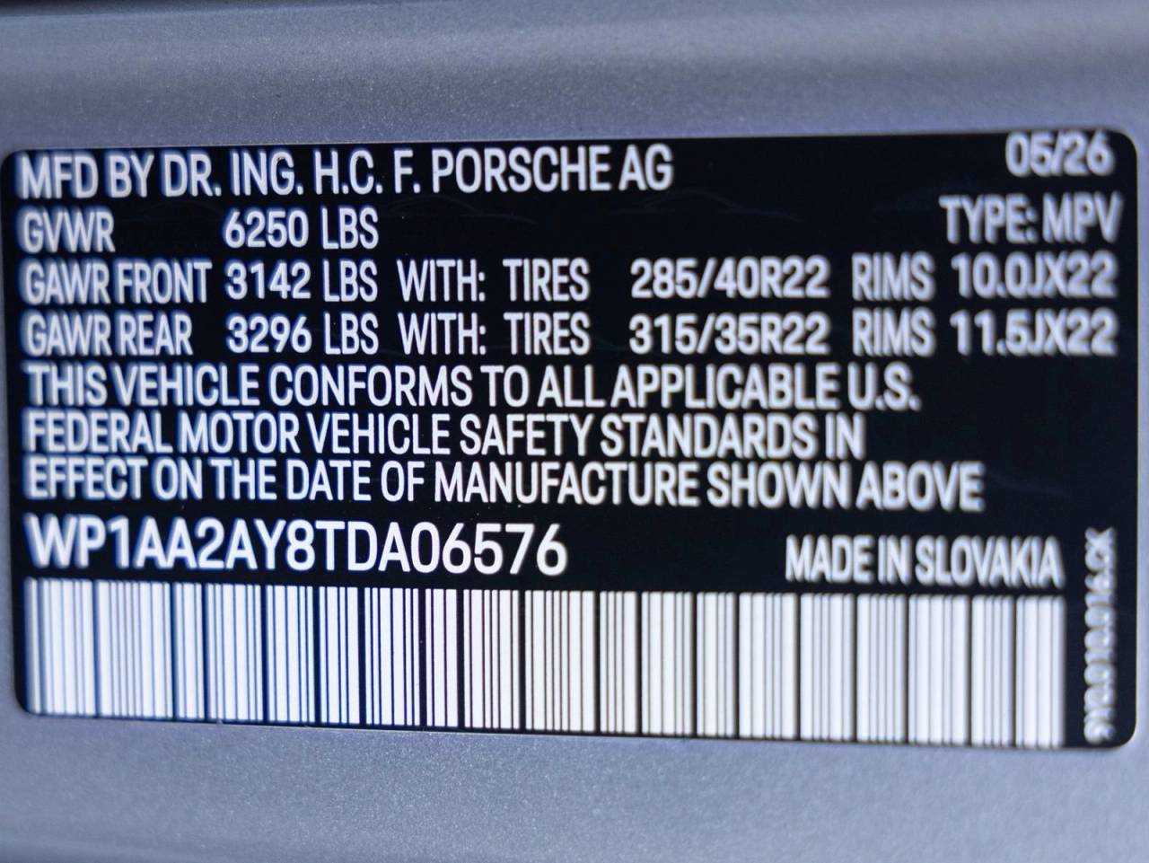 2026 Porsche Cayenne Cayenne