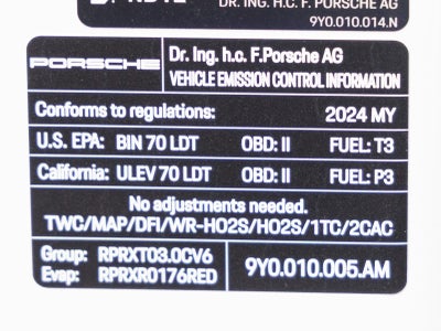 2024 Porsche Cayenne Cayenne (MY24)