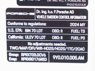 2024 Porsche Cayenne Cayenne (MY24)