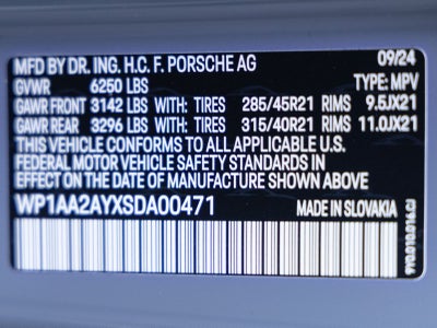 2025 Porsche Cayenne Cayenne