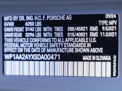 2025 Porsche Cayenne Cayenne