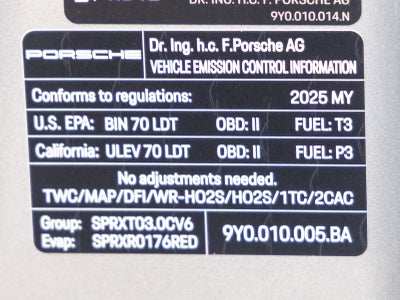2025 Porsche Cayenne Cayenne