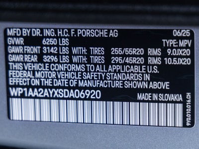 2025 Porsche Cayenne Cayenne