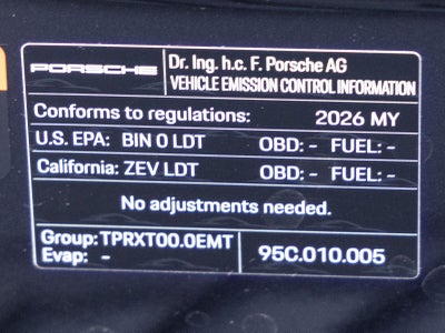2026 Porsche Macan Macan 4 Electric