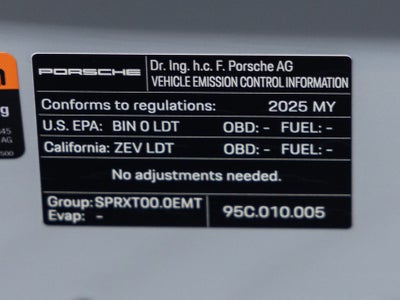 2025 Porsche Macan Macan 4S Electric