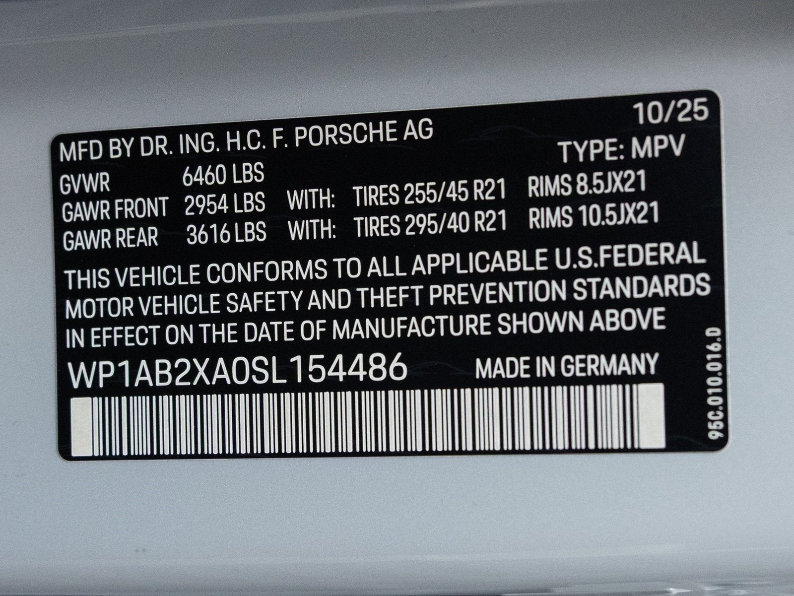 2025 Porsche Macan Macan 4S Electric