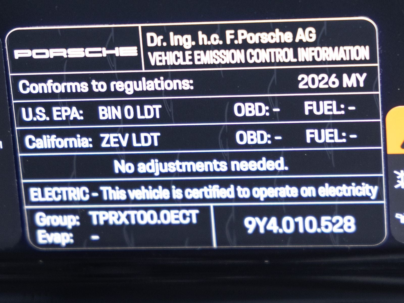 2026 Porsche Cayenne Cayenne Turbo Electric