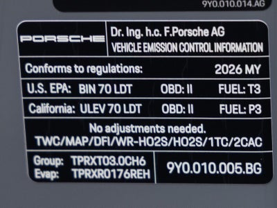 2026 Porsche Cayenne Cayenne E-Hybrid