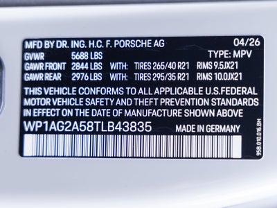 2026 Porsche Macan Macan S