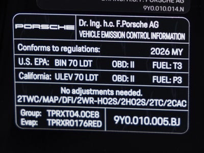 2026 Porsche Cayenne Cayenne GTS