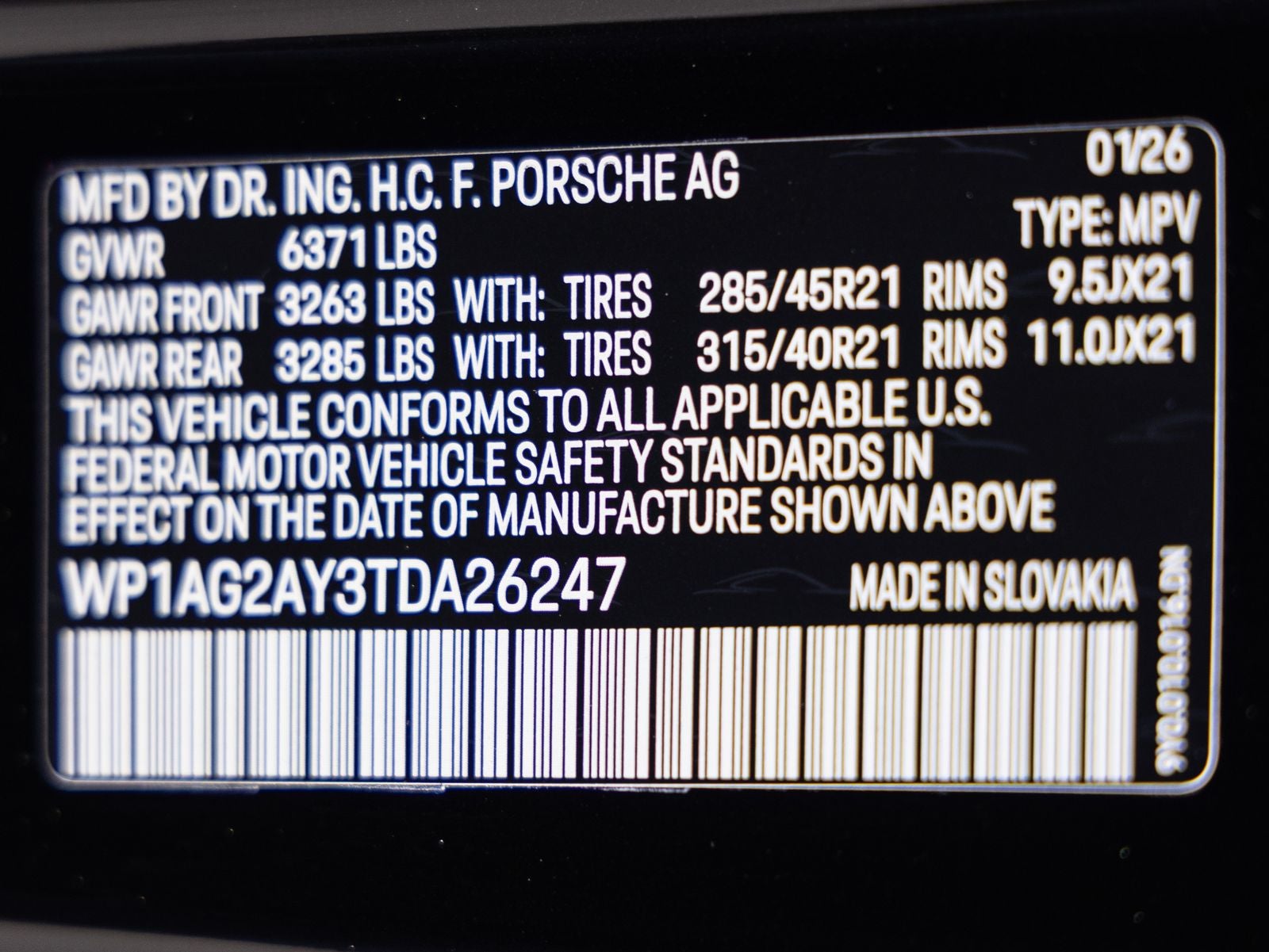 2026 Porsche Cayenne Cayenne GTS