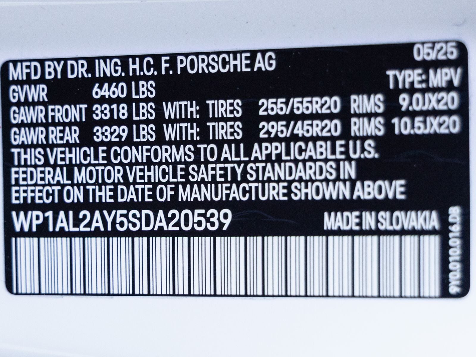 2025 Porsche Cayenne Cayenne S