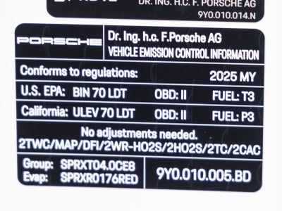 2025 Porsche Cayenne Cayenne S