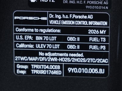 2026 Porsche Cayenne Cayenne S