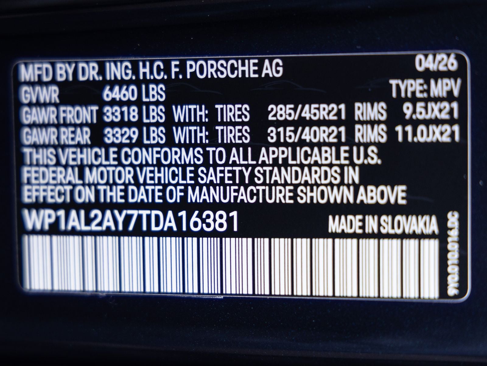 2026 Porsche Cayenne Cayenne S