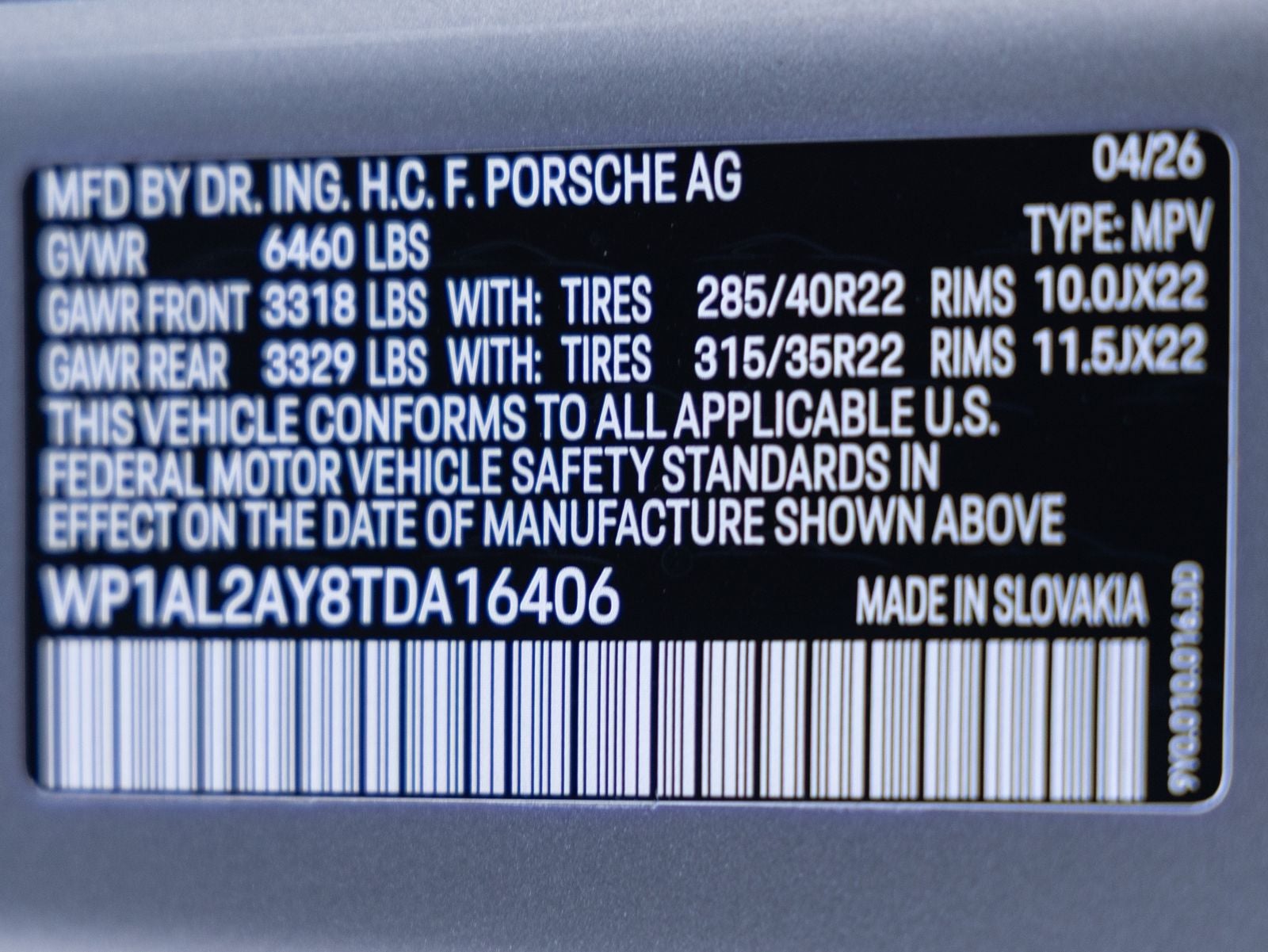 2026 Porsche Cayenne Cayenne S