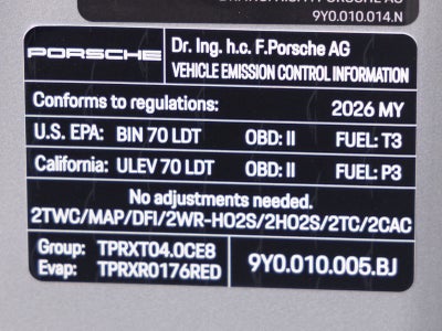2026 Porsche Cayenne Cayenne S