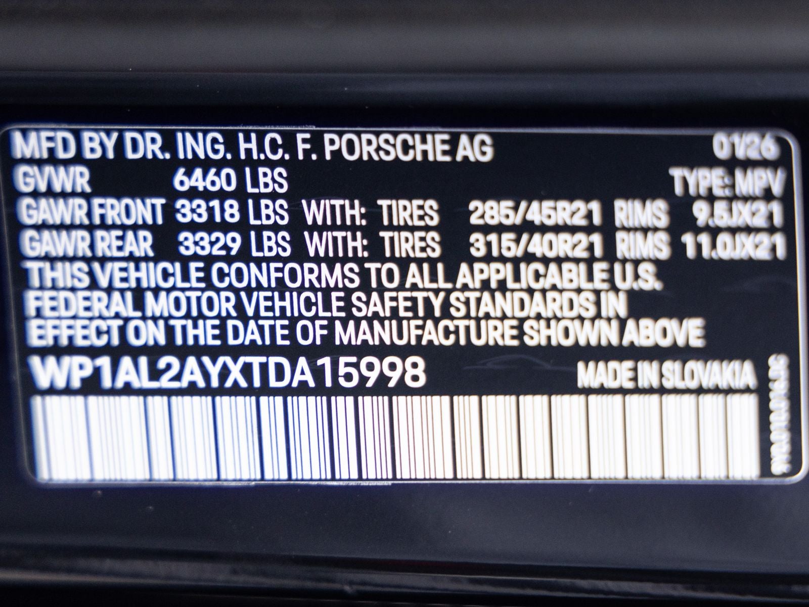 2026 Porsche Cayenne Cayenne S