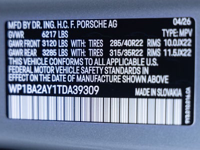 2026 Porsche Cayenne Cayenne Coupe