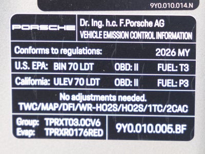 2026 Porsche Cayenne Cayenne Coupe