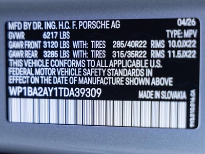 2026 Porsche Cayenne Cayenne Coupe
