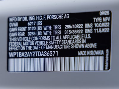 2026 Porsche Cayenne Cayenne Coupe