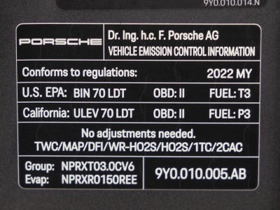 2022 Porsche Cayenne Coupe