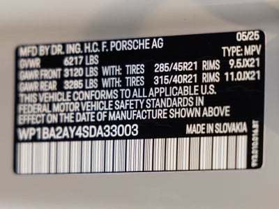 2025 Porsche Cayenne Cayenne Coupe