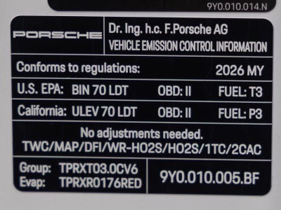 2026 Porsche Cayenne Cayenne Coupe