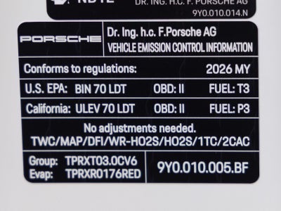 2026 Porsche Cayenne Coupe