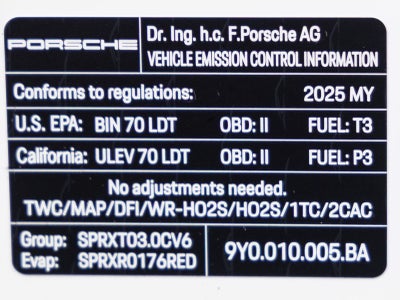 2025 Porsche Cayenne Coupe