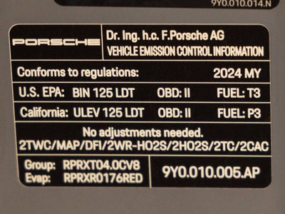 2024 Porsche Cayenne Cayenne Turbo GT