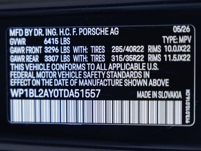 2026 Porsche Cayenne Cayenne S Coupe