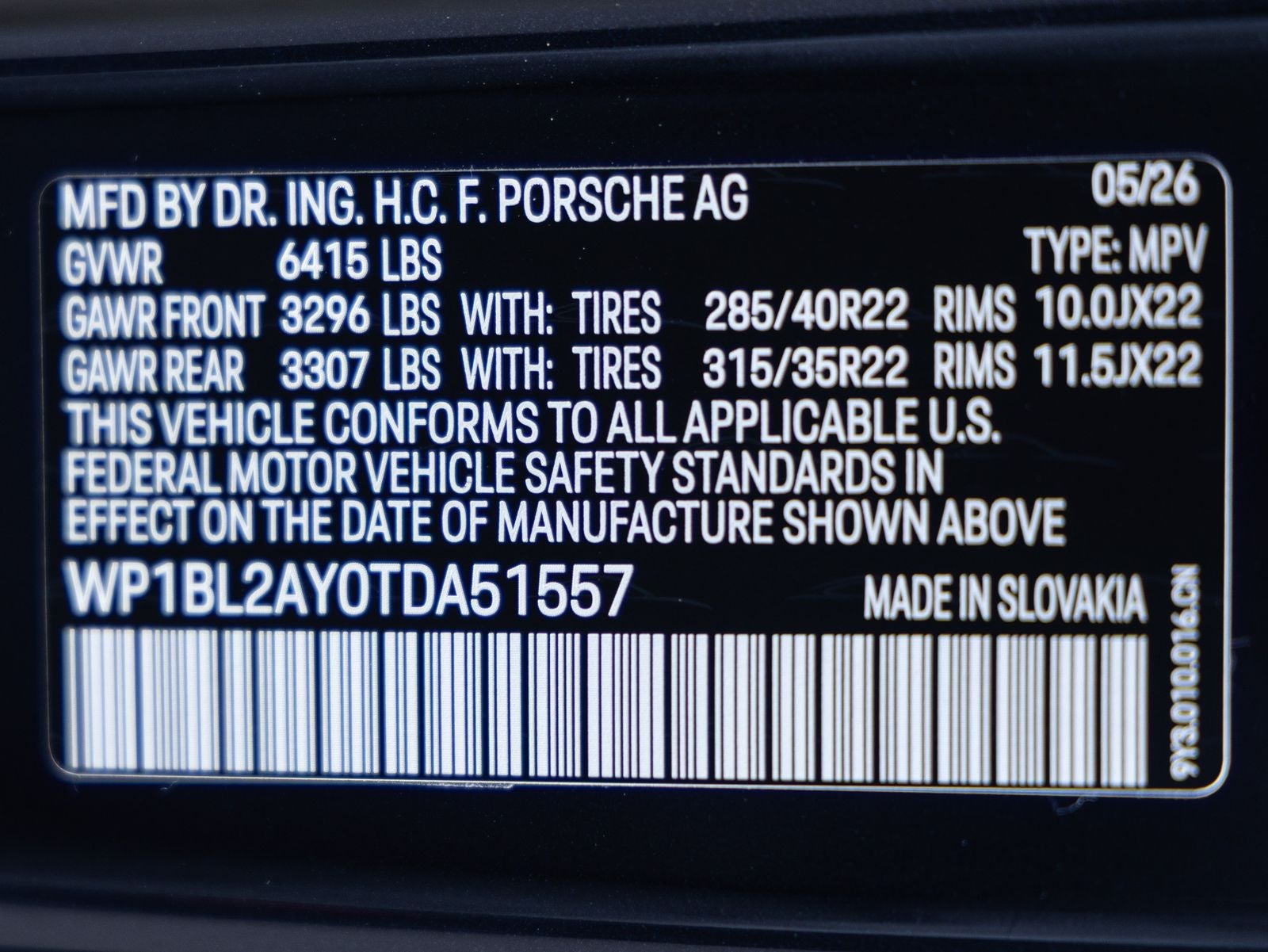 2026 Porsche Cayenne Cayenne S Coupe