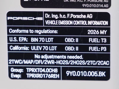 2026 Porsche Cayenne Turbo E-Hybrid Coupe