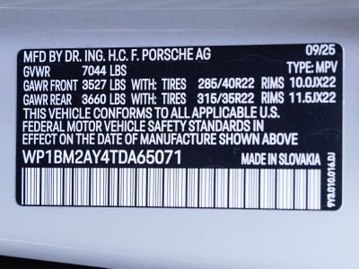 2026 Porsche Cayenne Turbo E-Hybrid Coupe