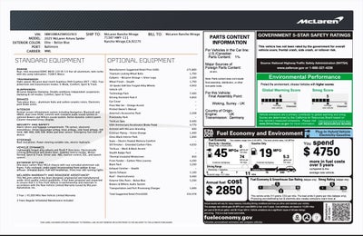 2025 McLaren Artura Spider