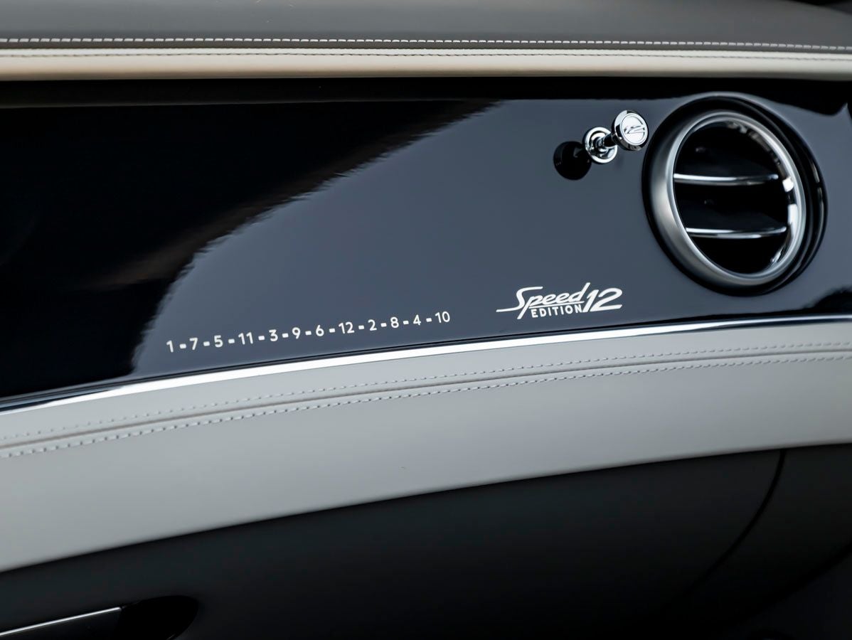 2024 Bentley Continental GT Speed Edition 12