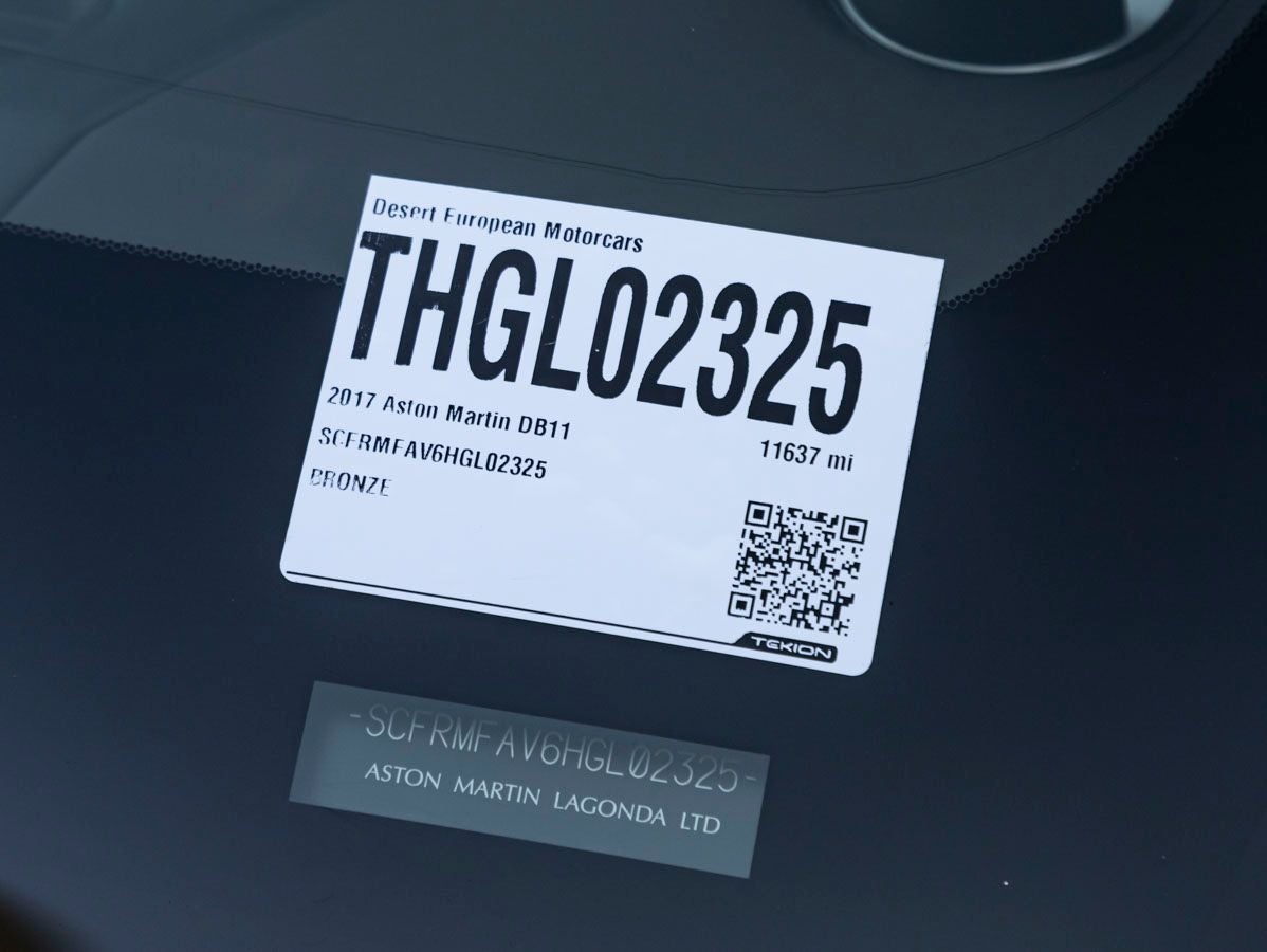 2017 Aston Martin DB11 Base