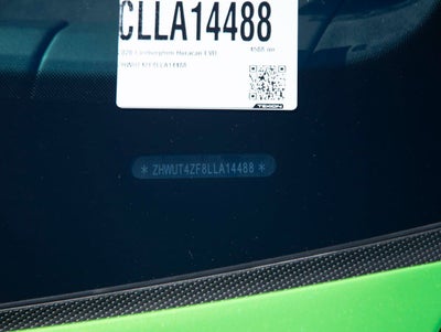 2020 Lamborghini Huracan EVO Base