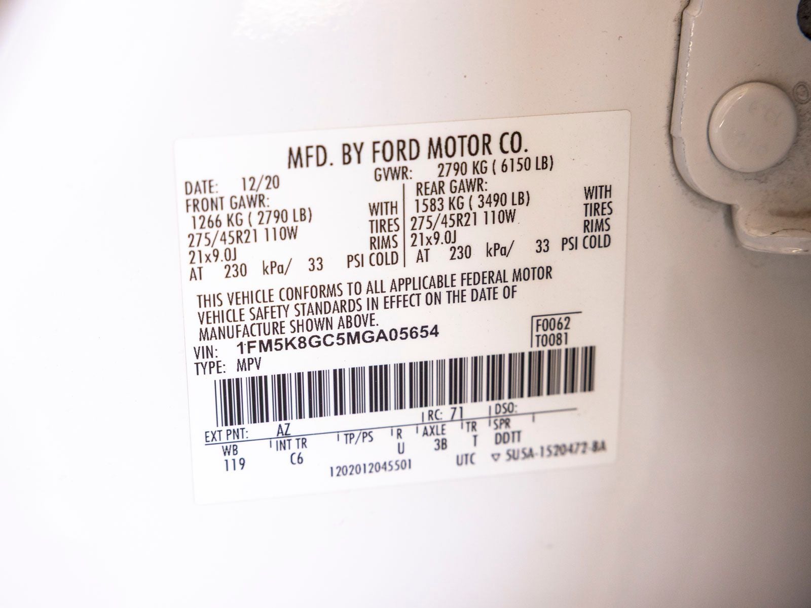 2021 Ford Explorer ST