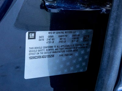 2016 Cadillac CT6 2.0L Turbo Luxury